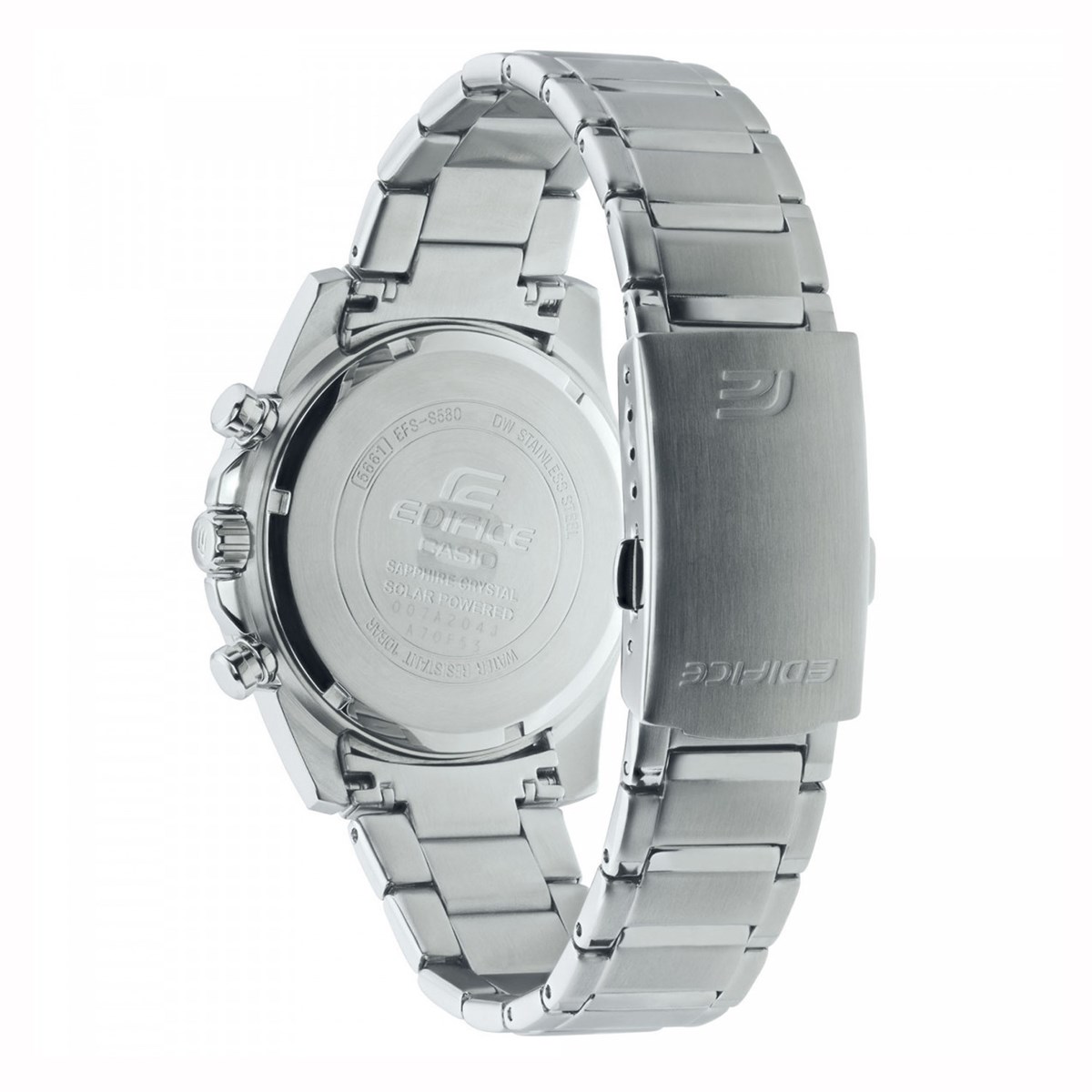 Montre Casio Edifice solaire acier cadran noir