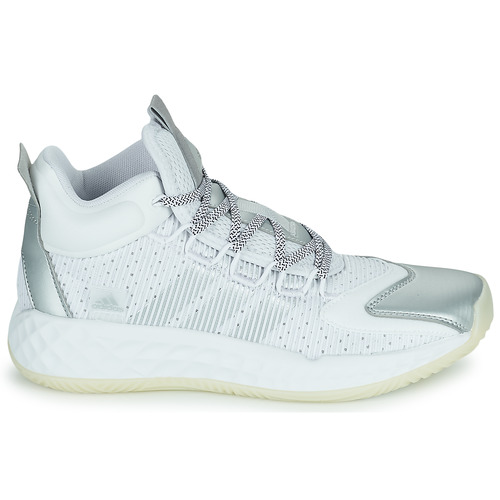 adidas Performance - PRO BOOST MID Blanco / Plata