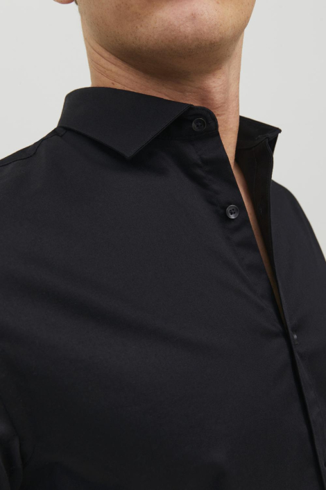 Jack & Jones zwarte heren overhemd