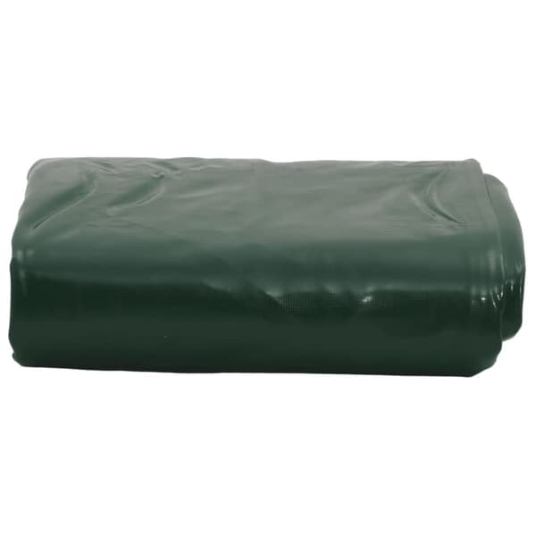 vidaXL Presenning grønn 1x2,5 m 650 g/m²