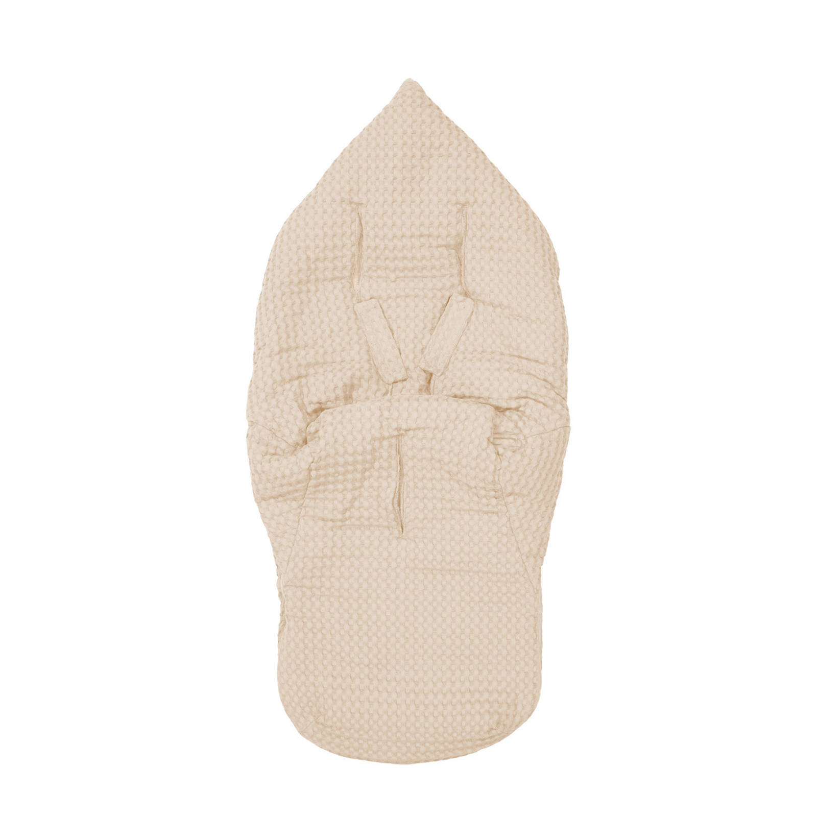 Koeka Oslo teddy buggy voetenzak sand/pebble