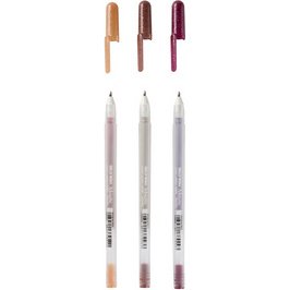 Stylo roller à encre gel Gelly Roll Metallic 'Nature'