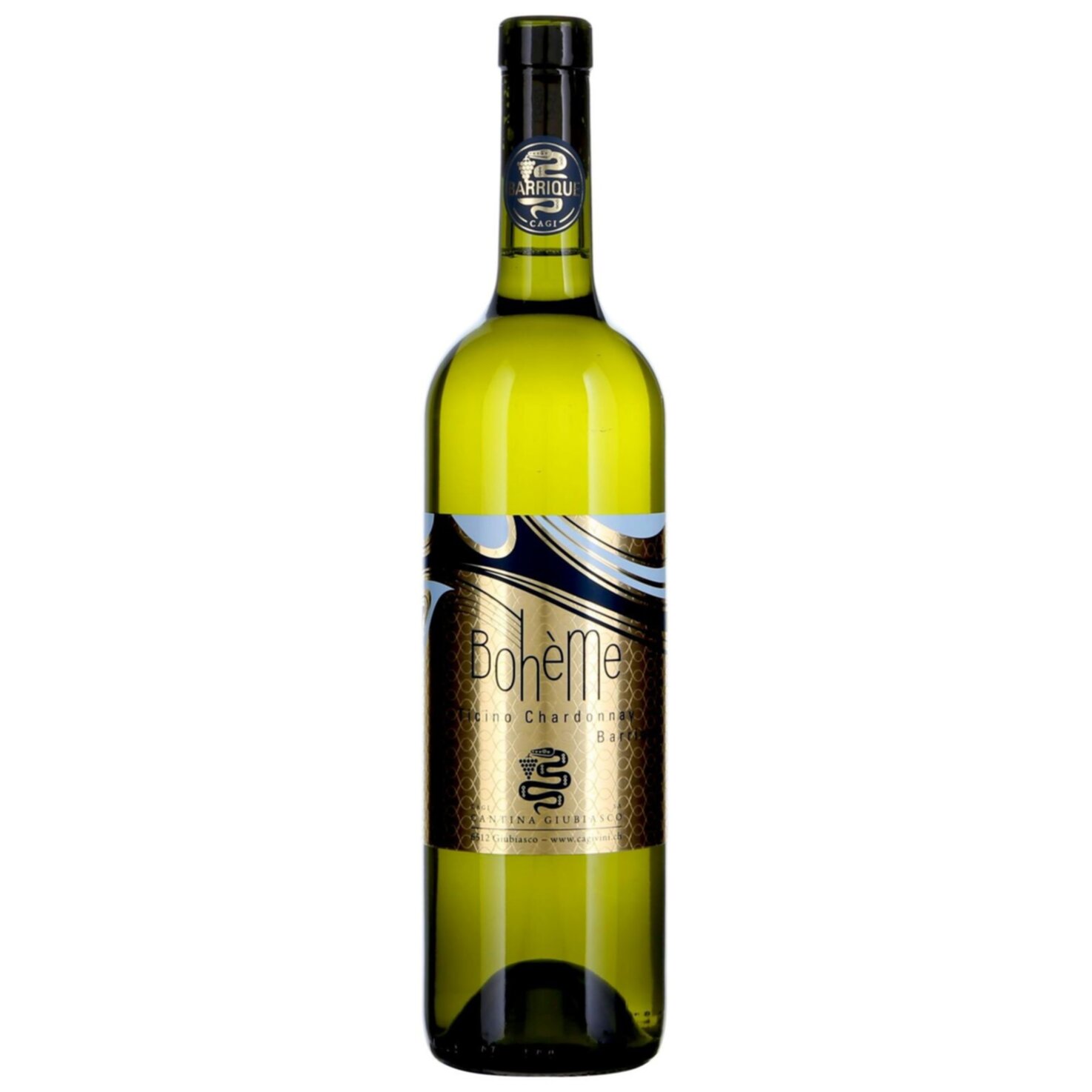 Ticino DOC Cantina Giubiasco Bohème Barrique -75cl