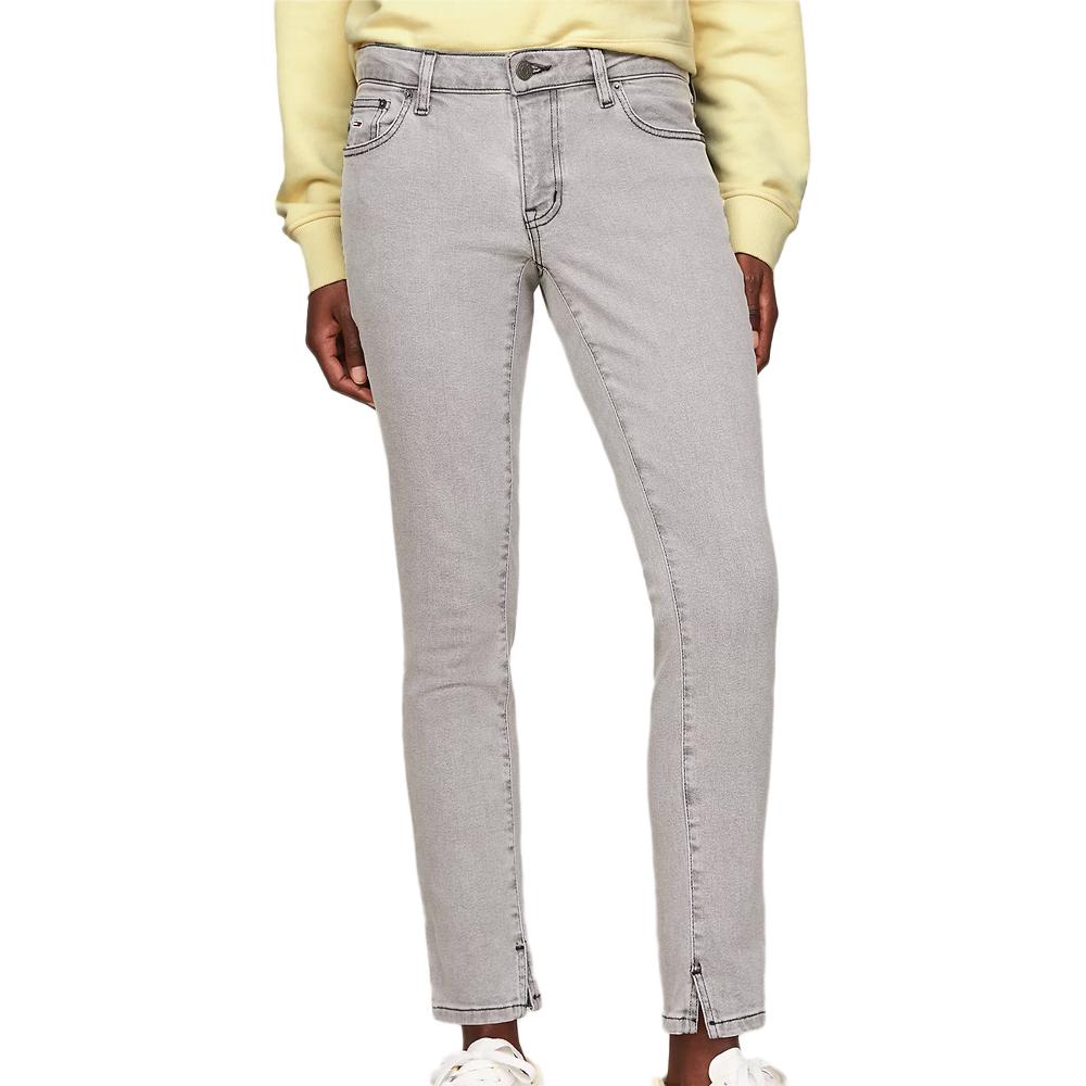 Tommy Hilfiger Jean Gris Femme Tommy Hilfiger Sophie