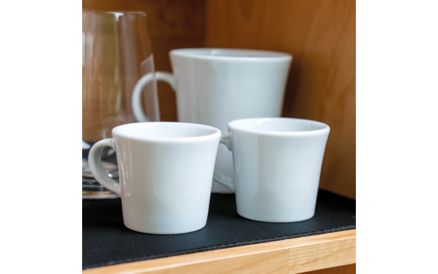 Silwy Porzellan Magnet-Espressotassen 2er-Set (70 ml)