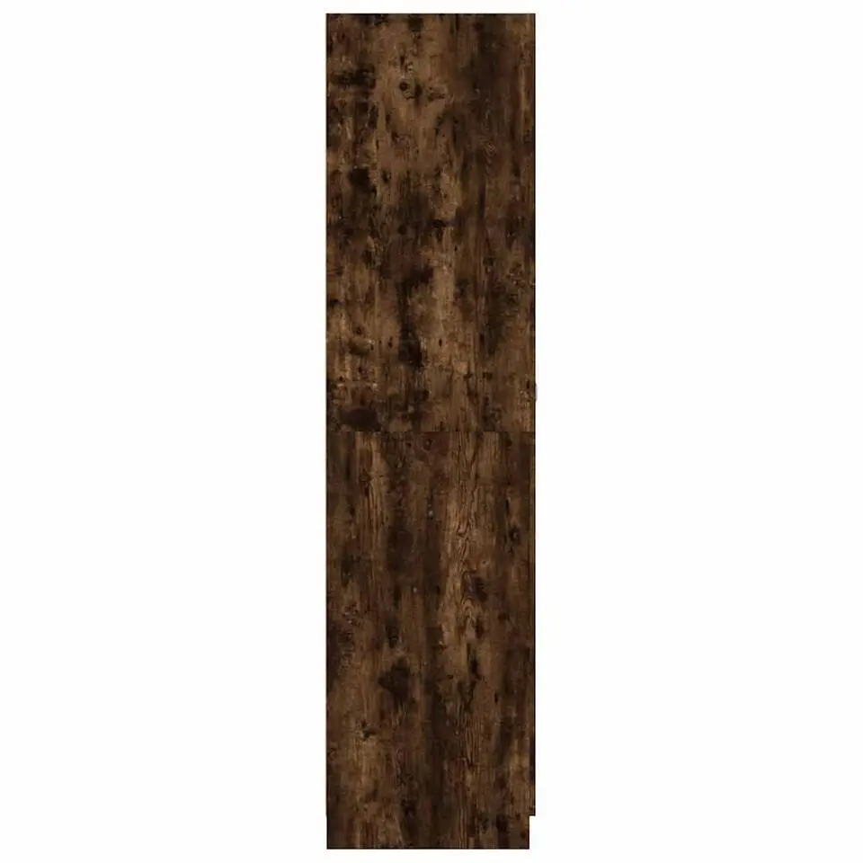 vidaXL - Kledingkast - Bruin - Bewerkt hout