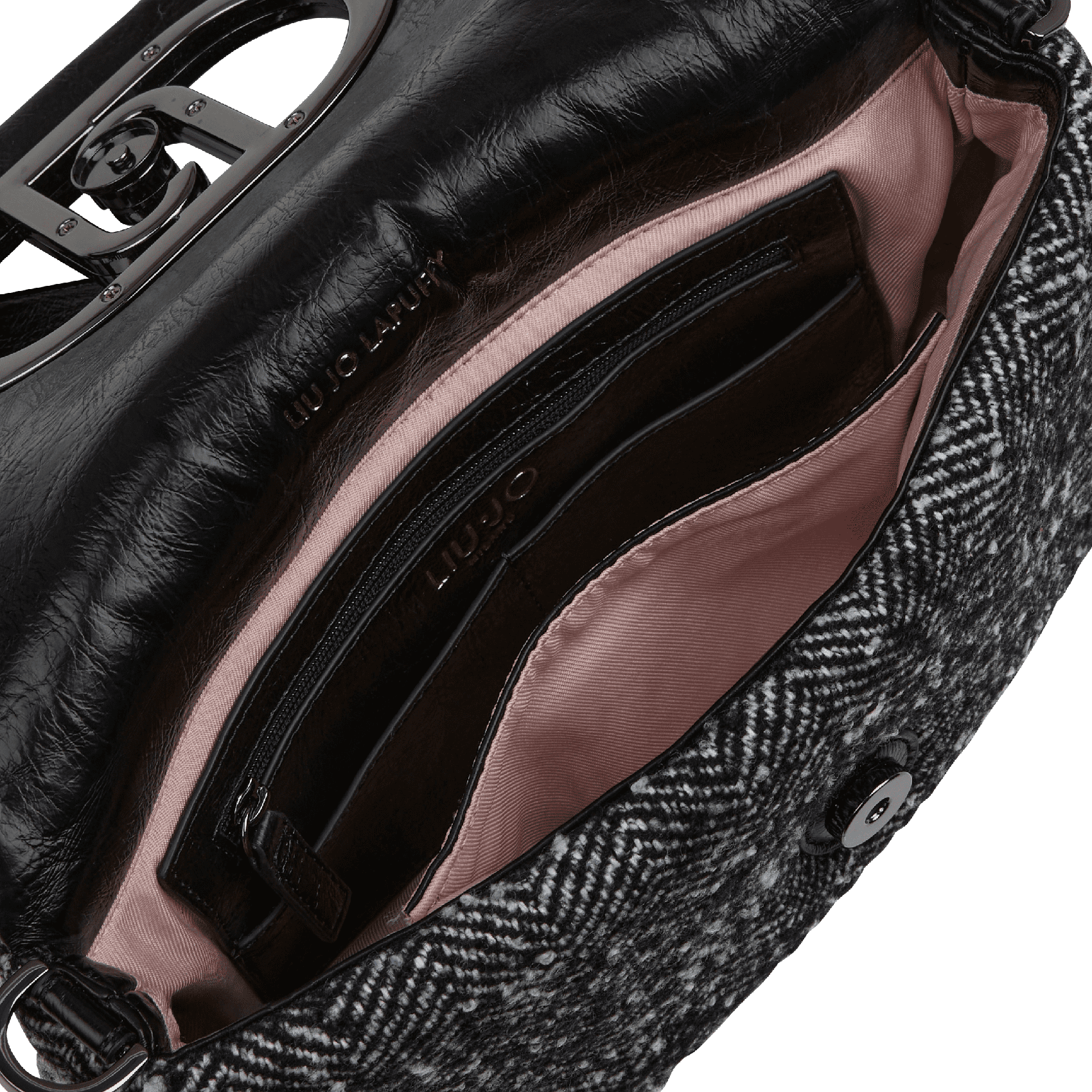 Sac en laine mélangée | Noir