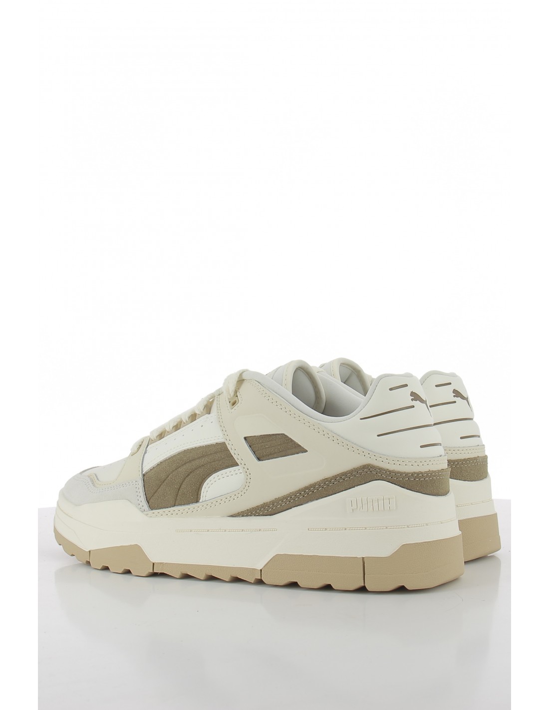 puma Sneakers Homme Slipstream Xtreme Nat Cuir Blanc/Marron