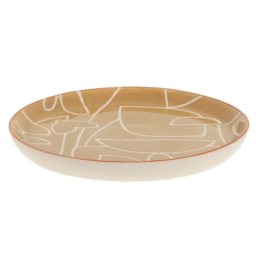 Assiette à dessert Ambre 21 cm (lot de 6) Amadeus