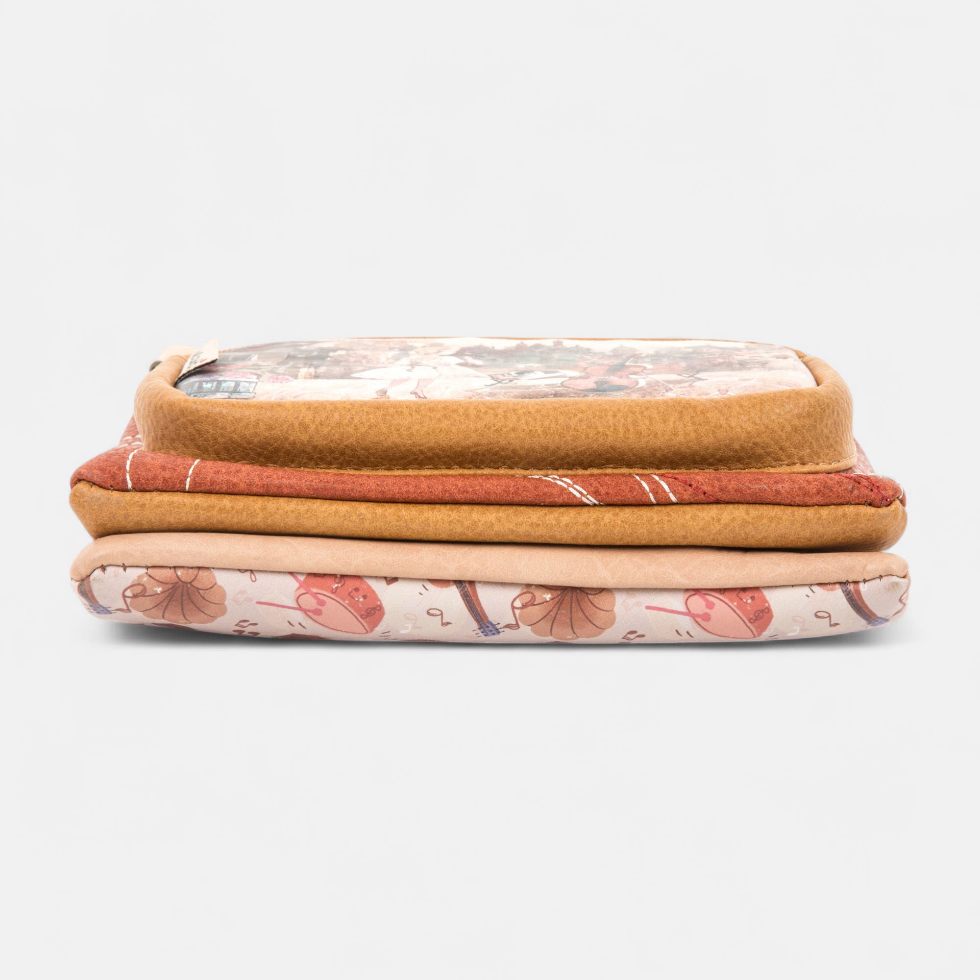 Sac bandoulière camel