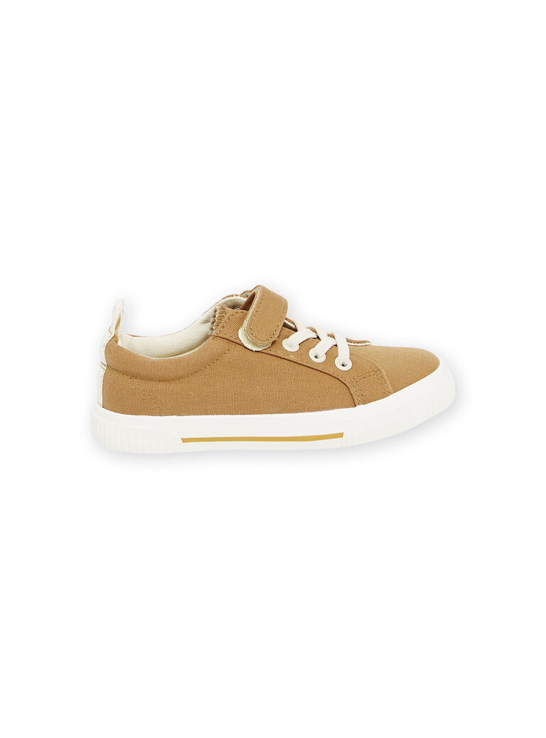 Baskets en toile camels