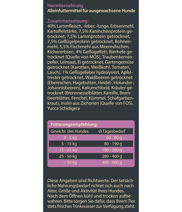 Dehner Wild Nature Trockenfutter für Hunde
