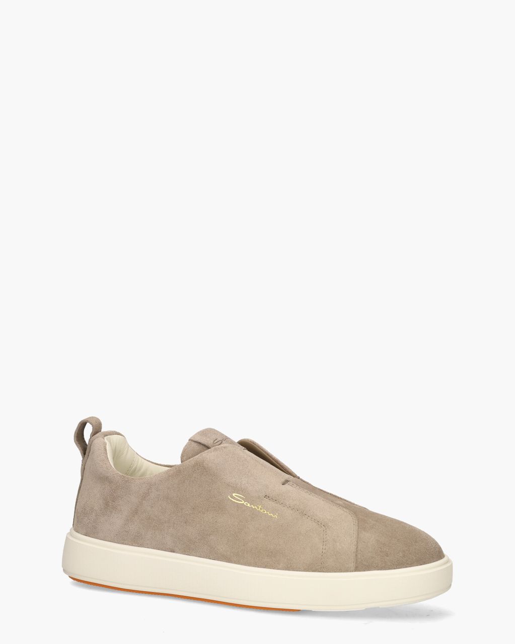 Santoni 21879 Taupe Herensneakers