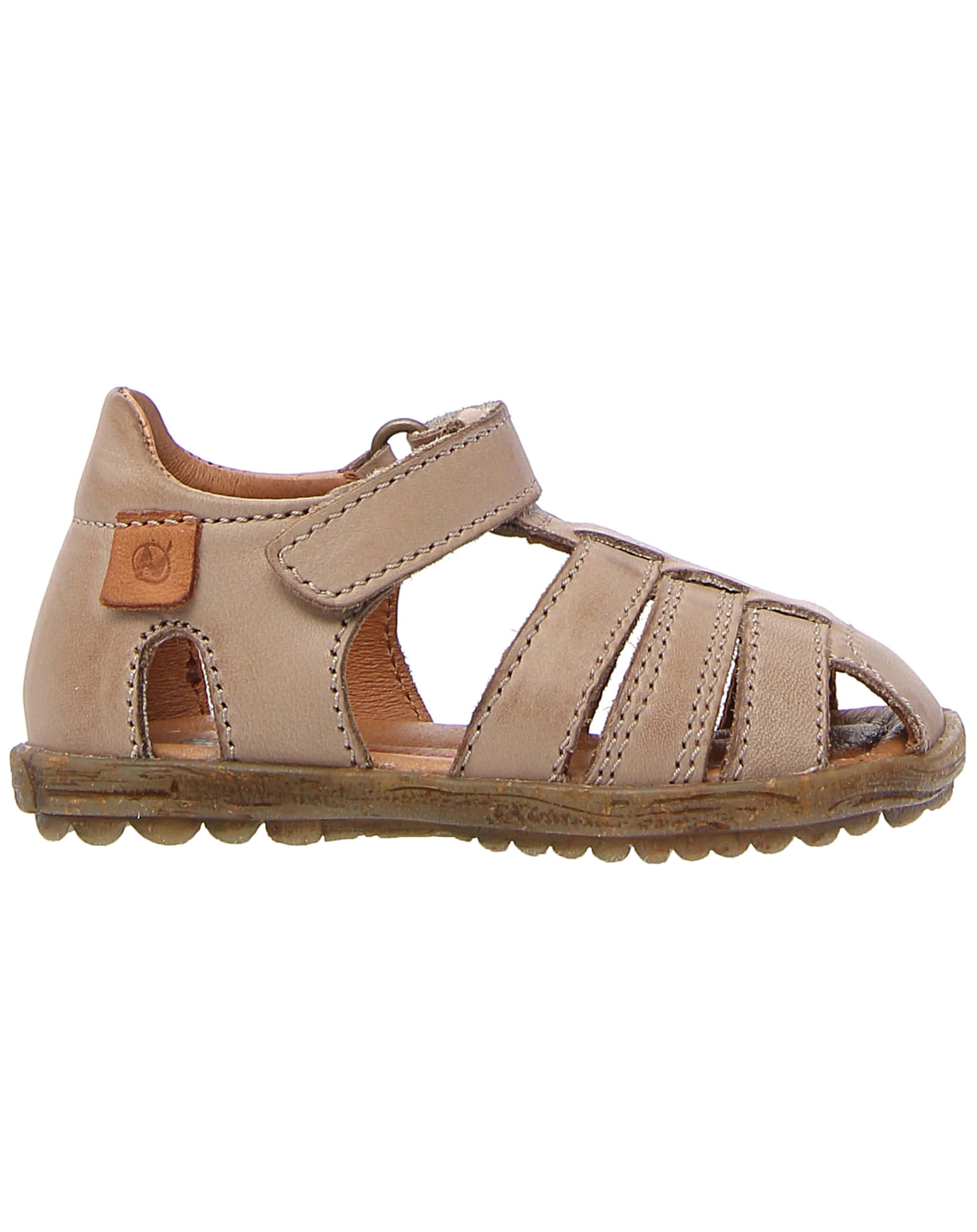 Leder-Sandalen SEE mit Zehenschutz in sand