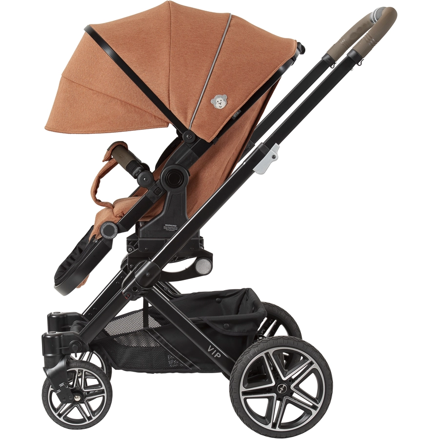 Hartan Kinderwagen Vip GTX Bellybutton terra (923) Gestellfarbe schwarz