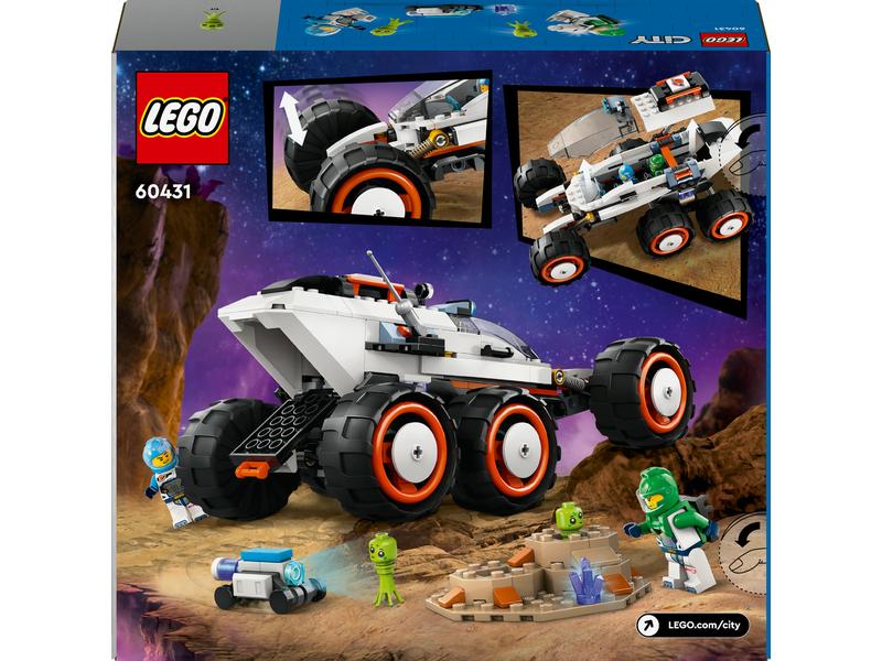 LEGO® City Weltraum-Rover mit Ausserirdischen 60431 Futuristisches Bau- und Spielset