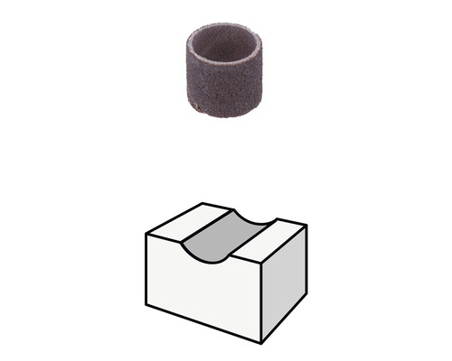 Dremel schuurbanden Ø 13,0 mm, korrel 120 (432) 6-pack