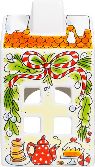 Blond Amsterdam waxinelichthouder lighthouse Merry Christmas