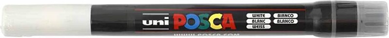 Posca Tusch - Nr. Pcf350 - Tykkelse 1-10 MM - Hvid