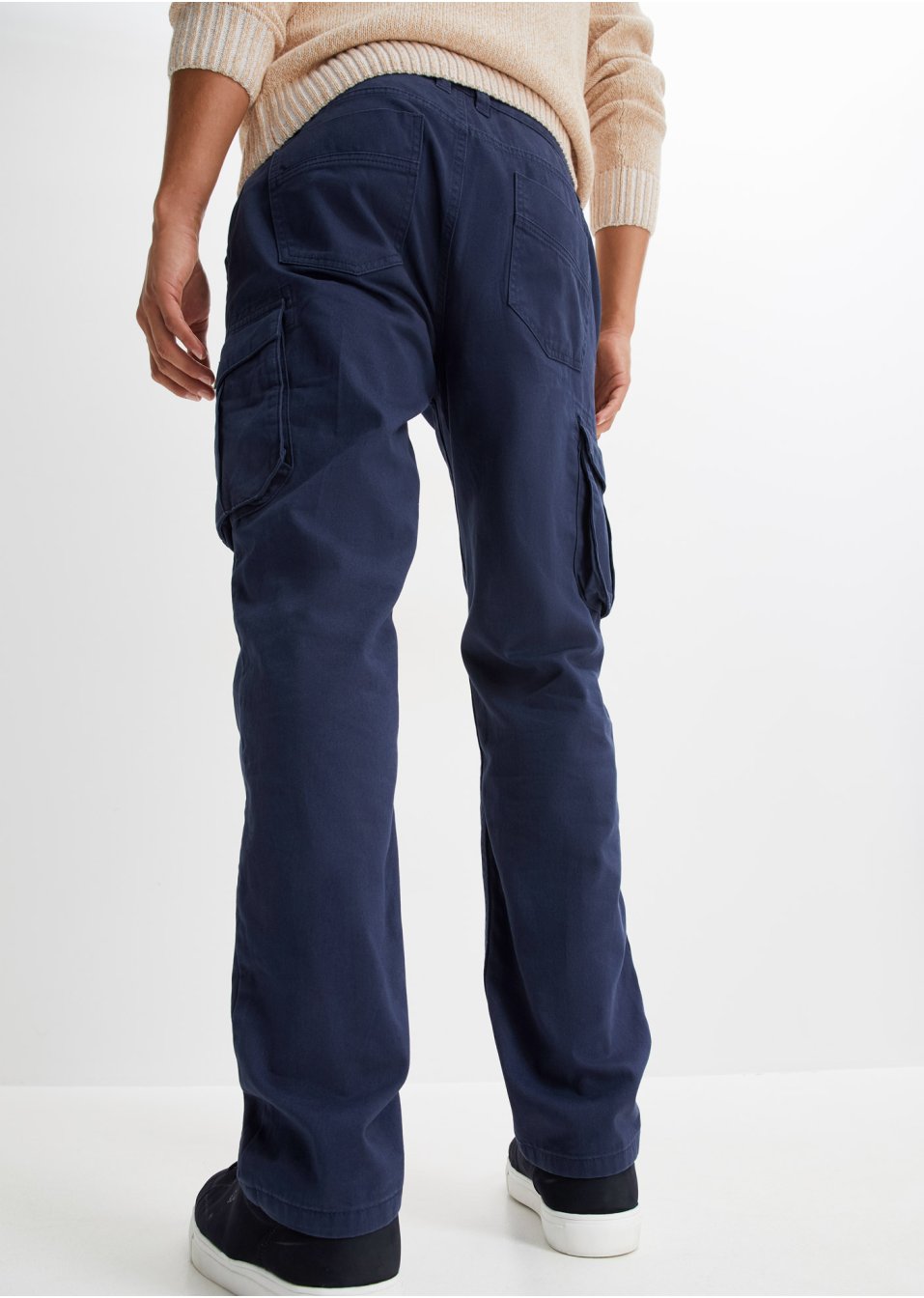 Pantalon cargo coupe confort, Regular Fit Straight