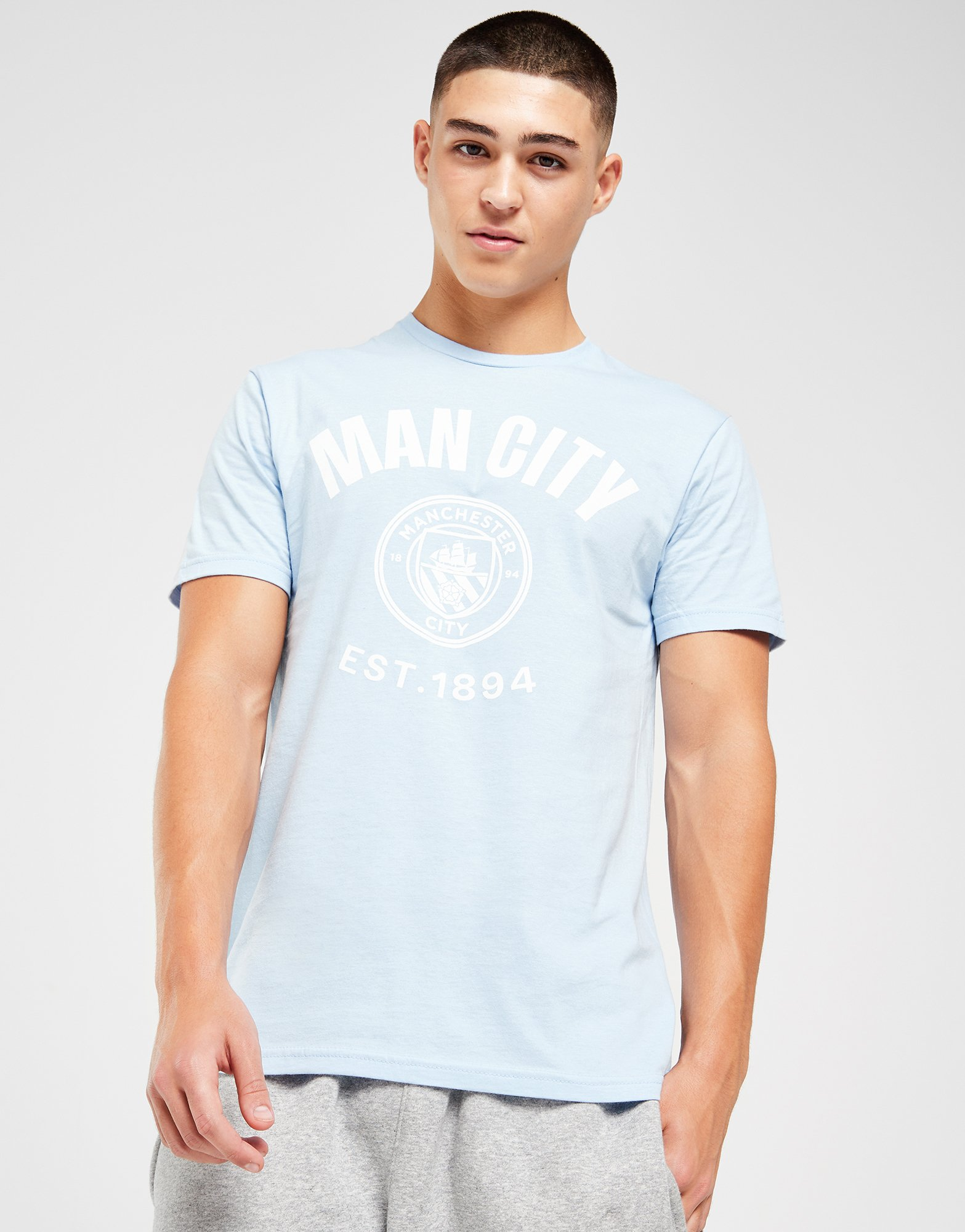 Official Team T-shirt Manchester City FC Stadium Homme
