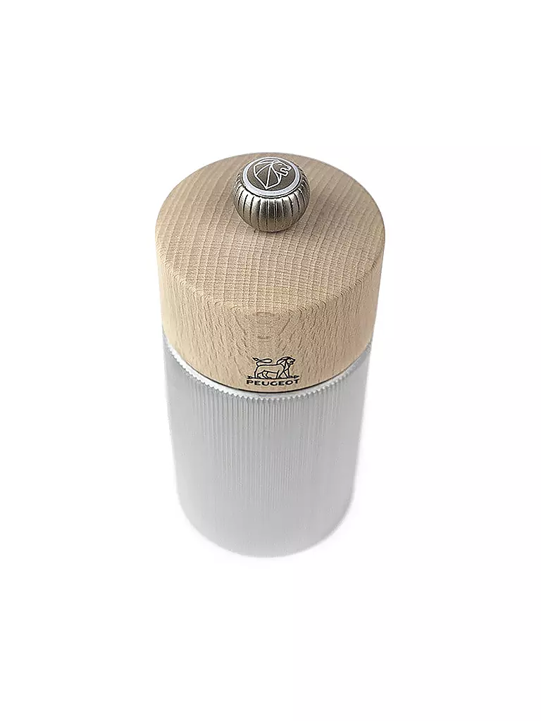 PEUGEOT Salzmühle 18cm LINE Alu / Buche - Natur beige