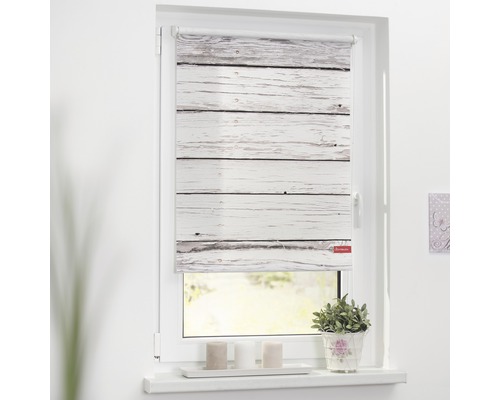 Klemrolgordijn, lichtdoorlatend, geen boren nodig, whiteboards, 45x150 cm, inclusief klembeugels