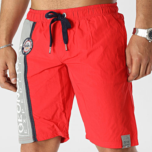 Short De Bain Rouge
