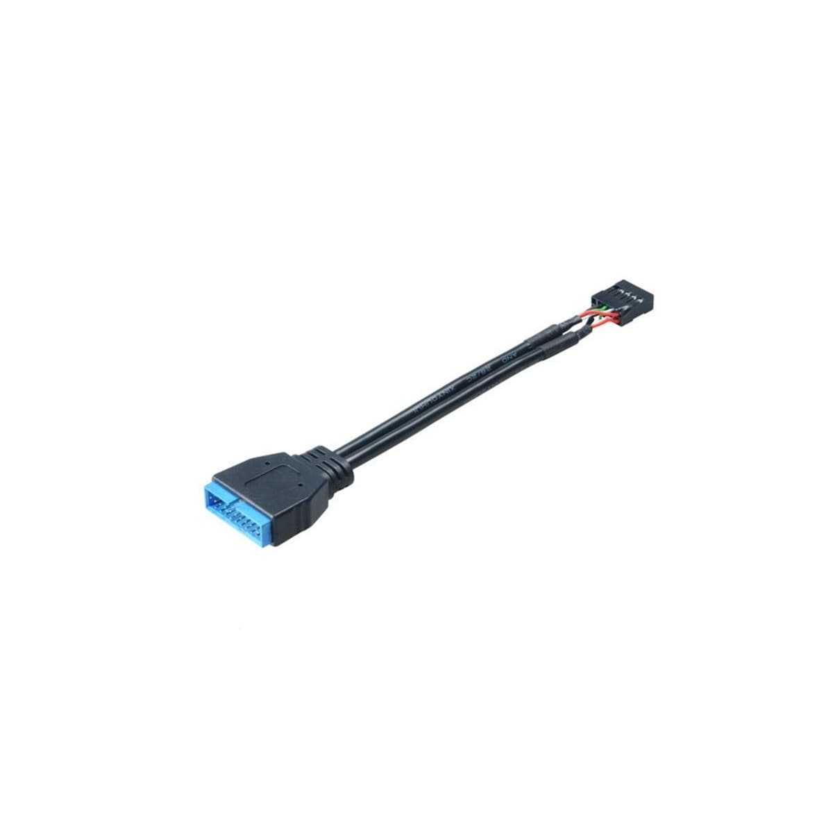 USB 3.0 19-pin hane til USB 2.0 intern 9-pin kontakt