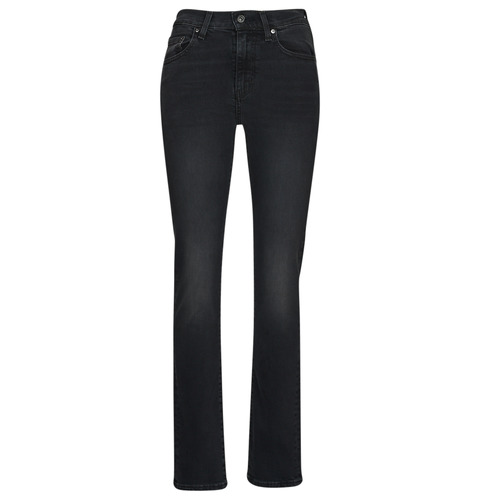 Levi's - 724 HIGH RISE STRAIGHT Gris