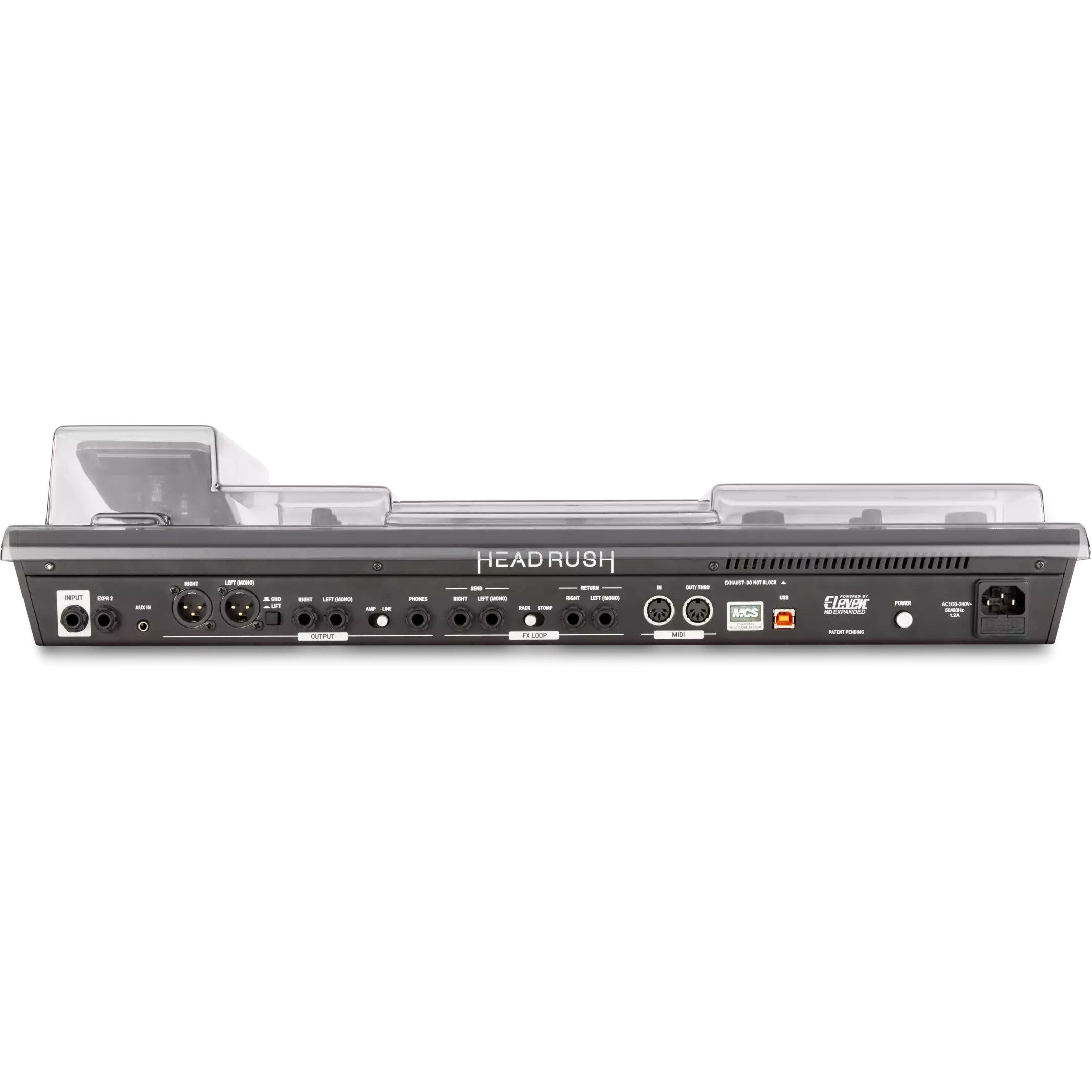 Decksaver stofkap voor Headrush Pedalboard