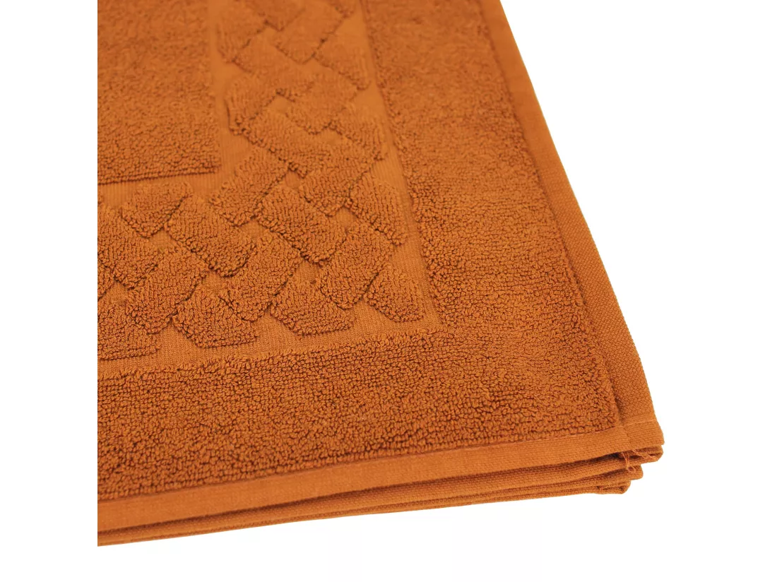 Tapis de bain 50x80 cm ROYAL CRESENT Jaune Topaze 850 g/m2