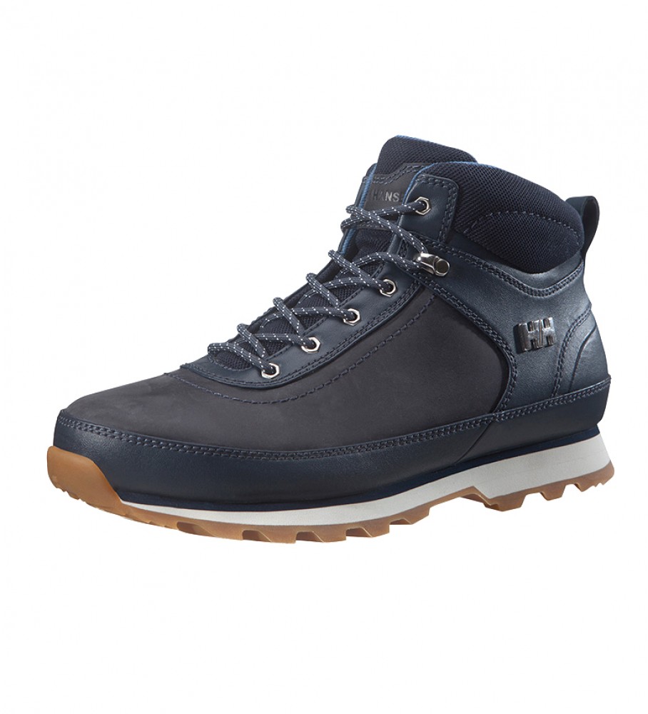 Botas de couro azul marinho Helly Hansen Calgary