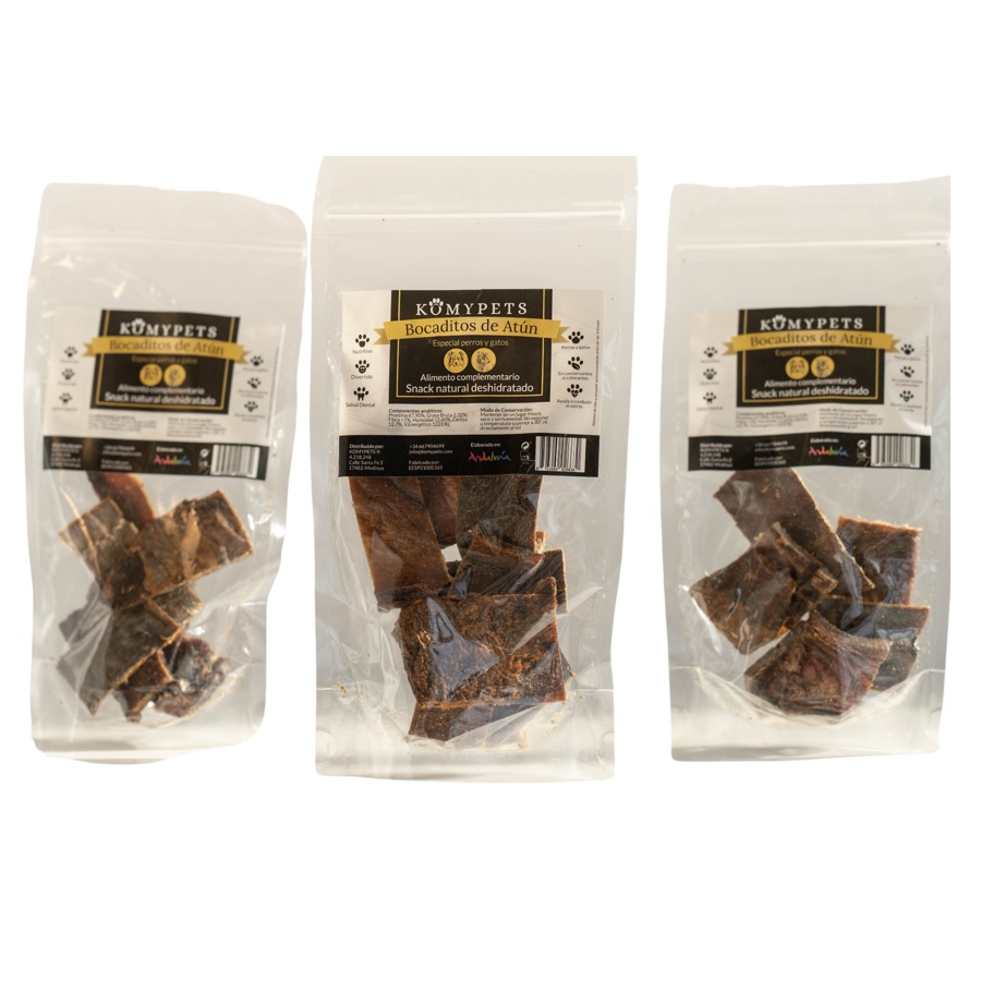 Komypets Atum Desidratado Natural em Pedaços