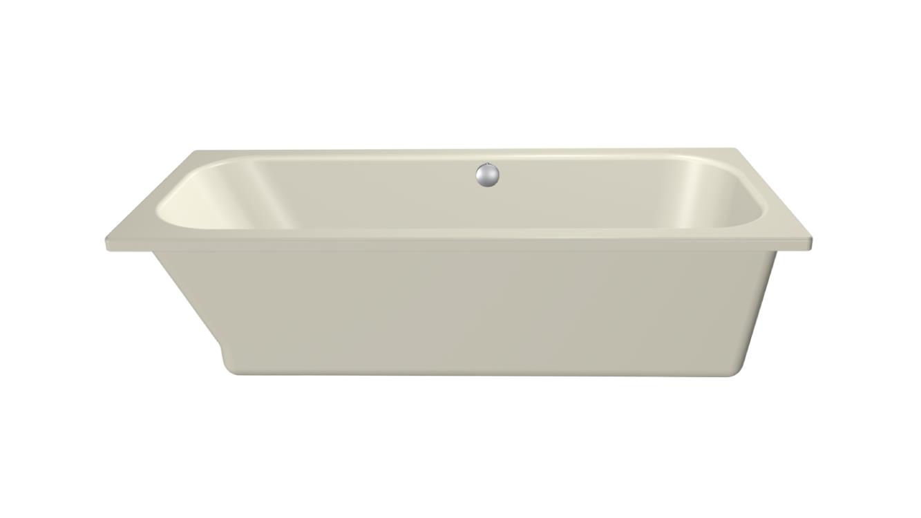 Xenz Aruba ligbad acryl 170x75x45cm links wit pergamon