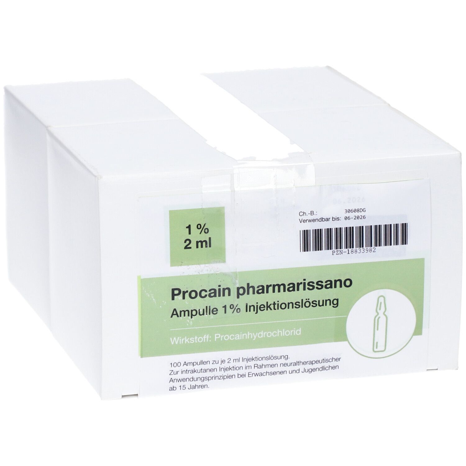 Procain pharmarissano 1 %