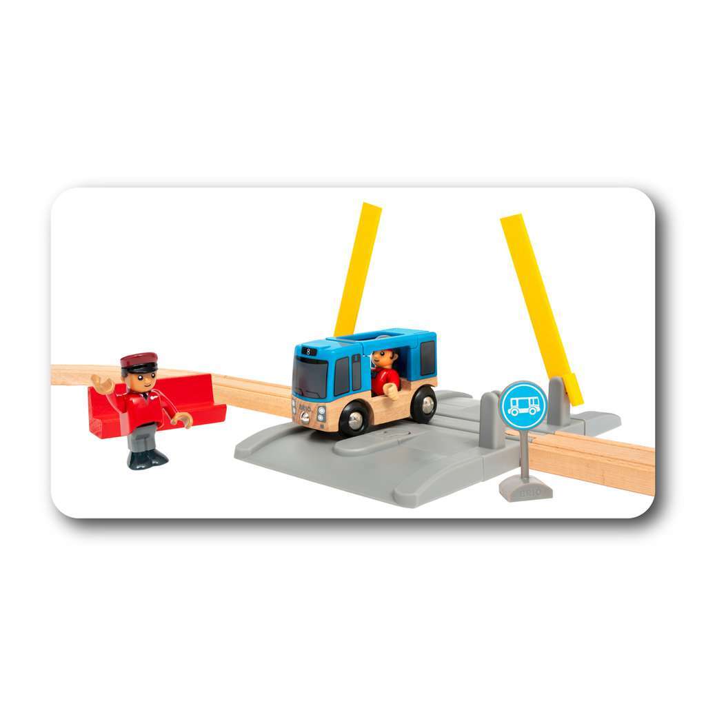 BRIO Spiel Großes City Bahnhof Set