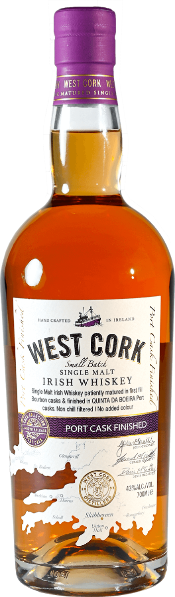 West Cork Port Cask Finish 70 cl