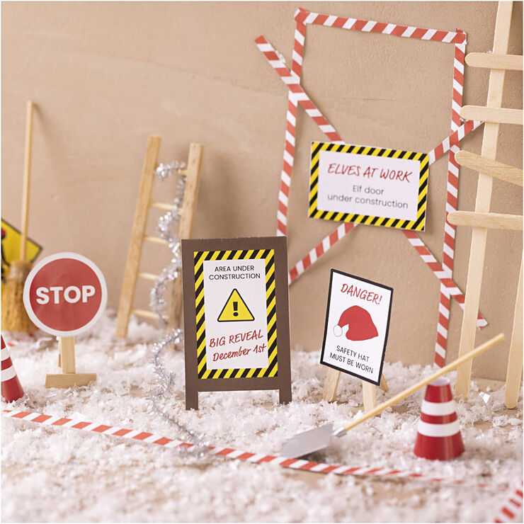 Creativ Company Mini DIY Kit Nissens Dør, Under konstruktion