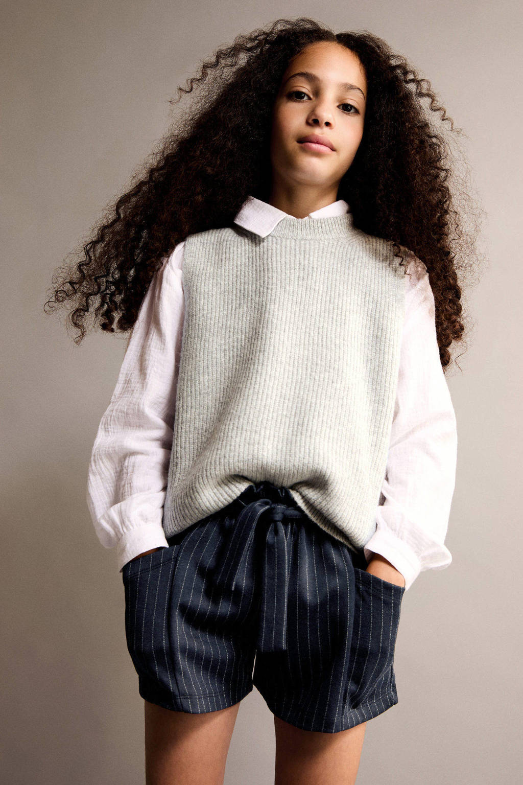 Mango Kids spencer grijs