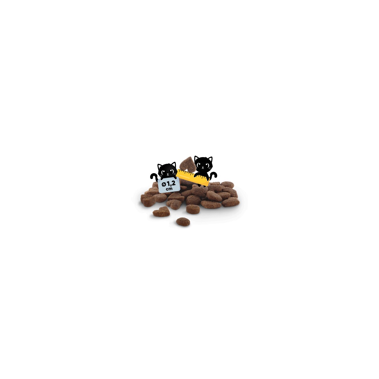 Lucky Lou Food Code Trockenfutter Katze, Adult, Sensitive, Rind und Pferd 340 g