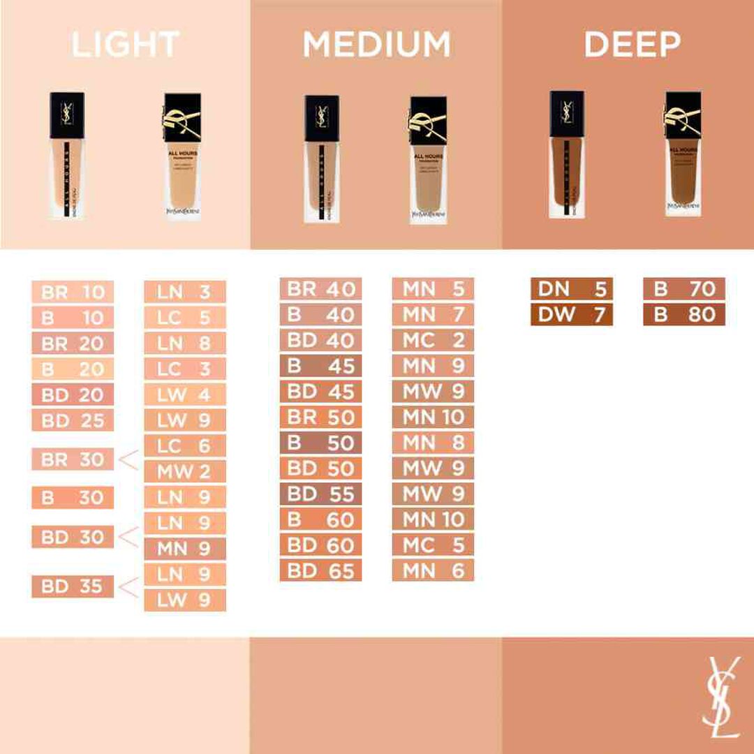 Yves Saint Laurent YVES SAINT-LAUREN MAQUILHAGEM Base Líquida All Hours Luminous Matte