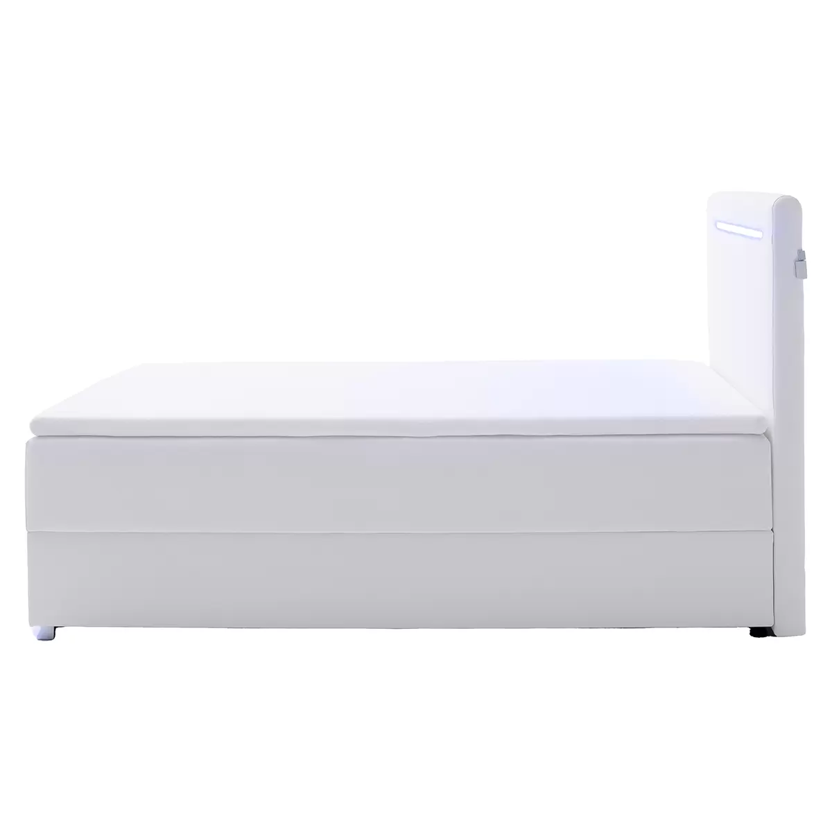 Boxspringbett Las Vegas II 120x200 weiss