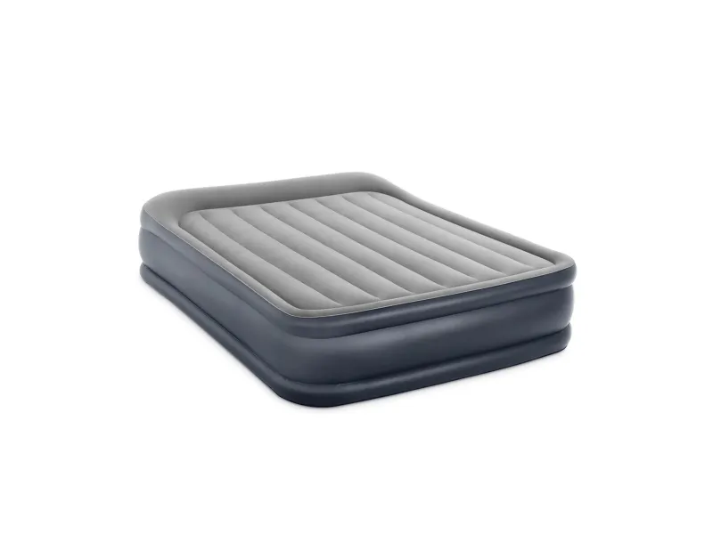 Intex DuraBeam  Deluxe Pillow Rest Raised, Dobbelt madras, Rektandel, Indendørs & udendørs, Indbygget luftpumpe