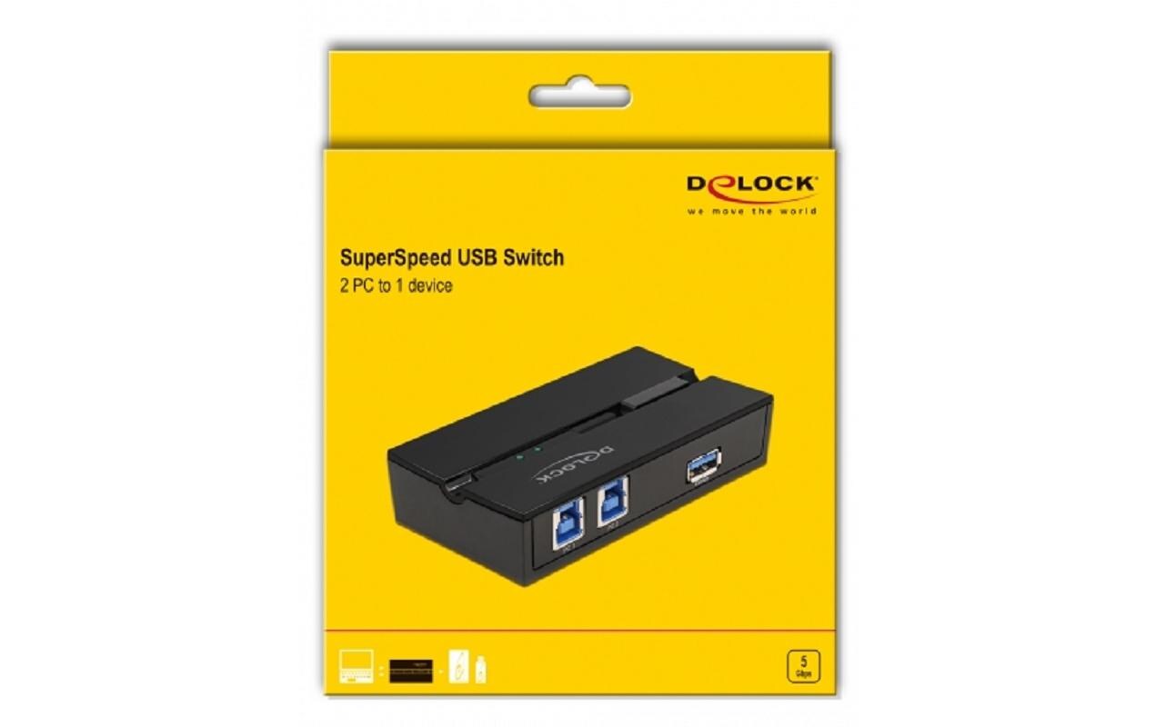 USB-Switch 11495Sharing-Switch für zwei Computer