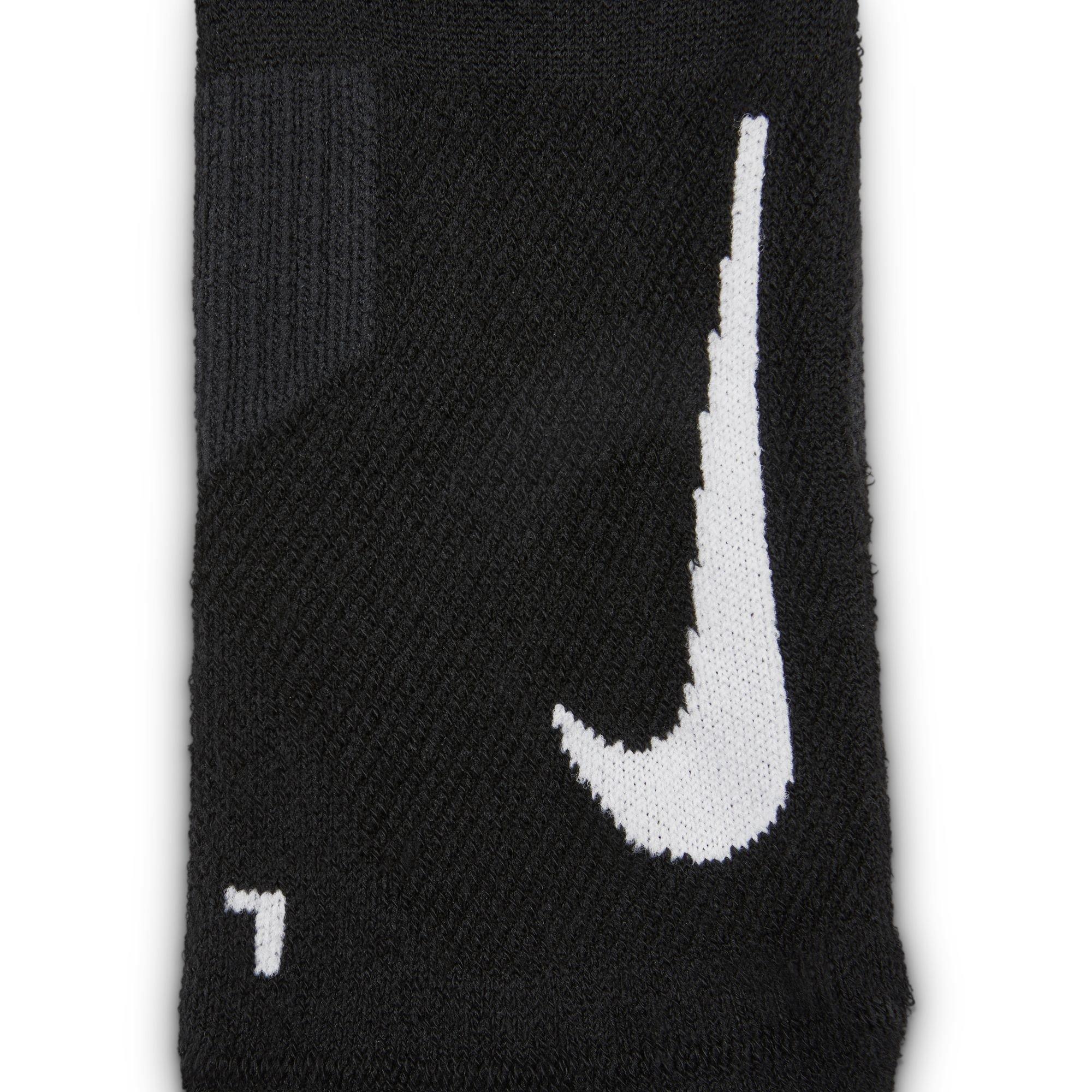 Nike Multiplier Running No Show Socks (2 Pairs)