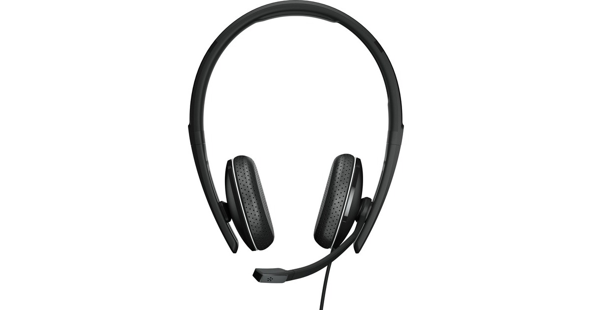 EPOSADAPT 165 USB II on-ear headset  (Zwart, Stereo, USB)