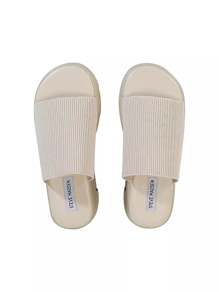 STEVE MADDEN Pantoletten BIG SHOT beige