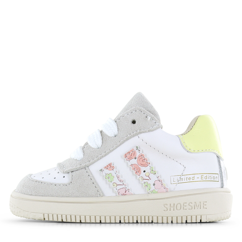 Shoesme wit sneakertje met print Leer, Suède | Meisjes schoenen
