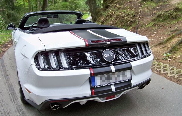 Mustang GT Cabrio Tageserlebnis in Weißenborn